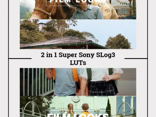 Sony S-Log3 LUTs 2-in-1 Super Pack | 8 Cinematic LUTs for Color Grading | Instant Download | Sony Camera Video Editing LUT Bundle